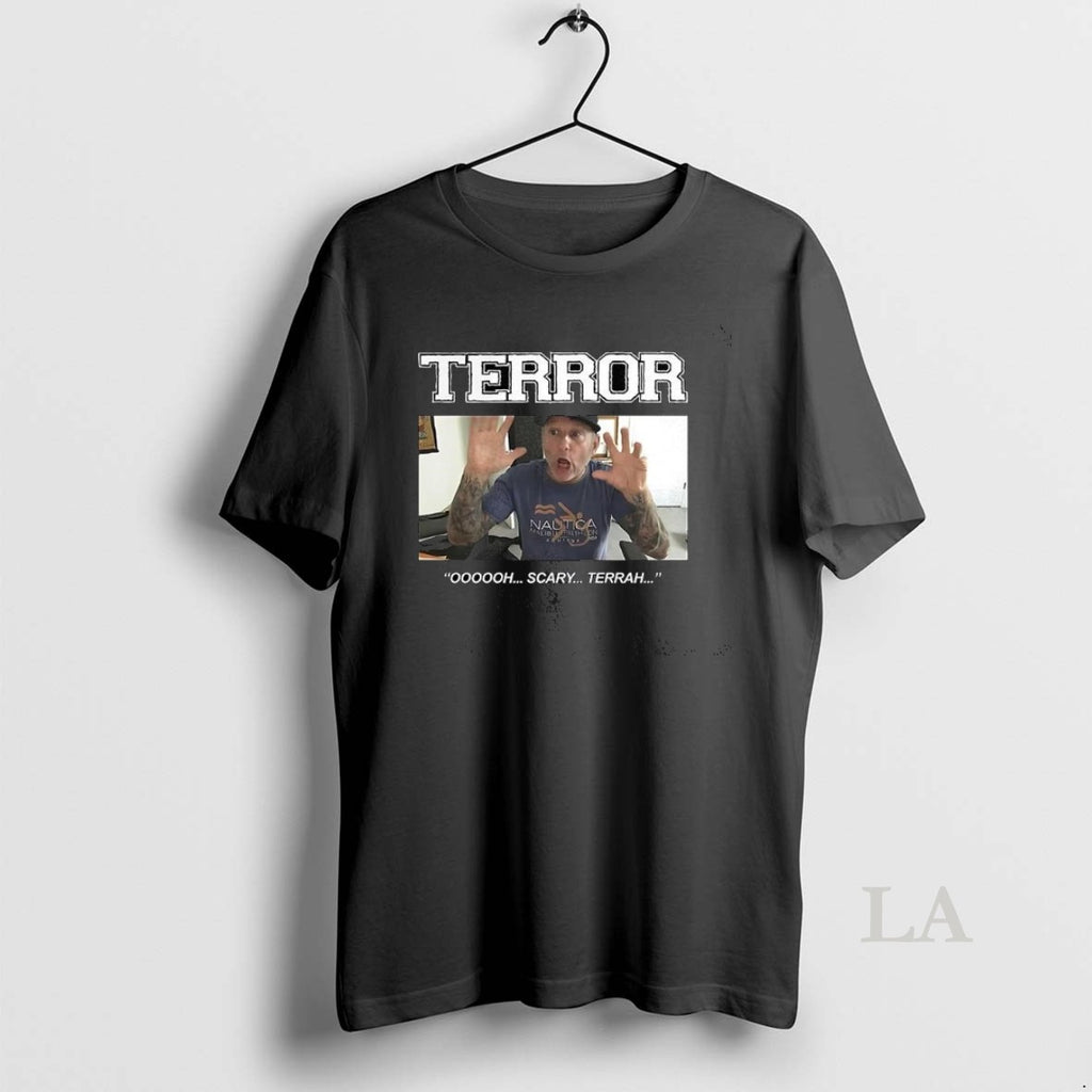 Original John Joseph Terror Oh Scary Terrah Shirt Hoodie Sweatshirt | PurePodTees.com