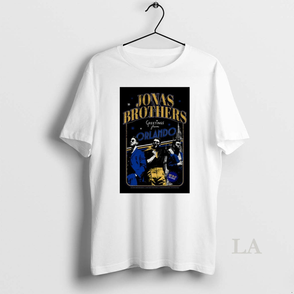 Original Jonas Brothers Concert Orlando Florida October 26 27 2025 Shirt Hoodie Sweatshirt | PurePodTees.com