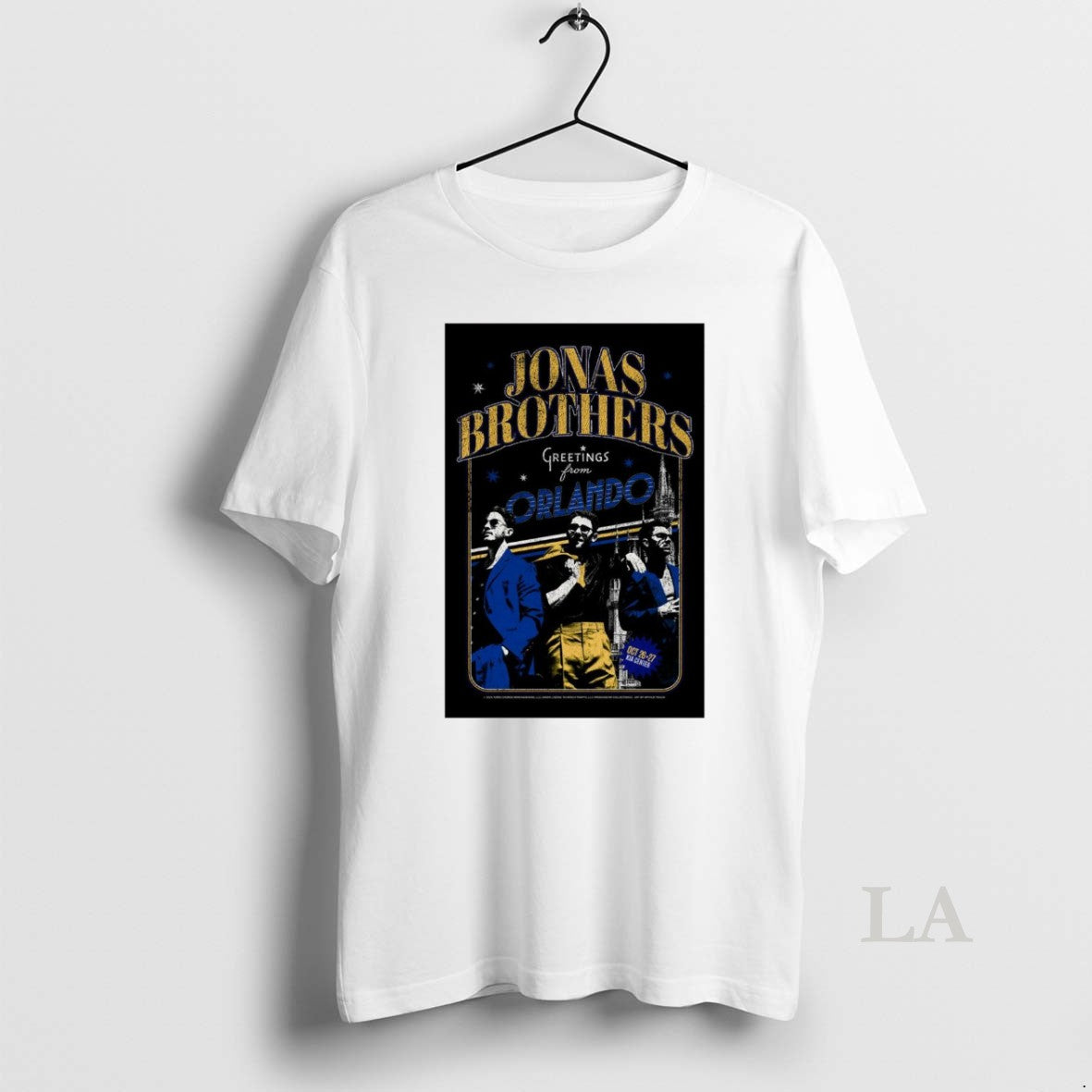 Original Jonas Brothers Concert Orlando Florida October 26 27 2025 Shirt Hoodie Sweatshirt | PurePodTees.com