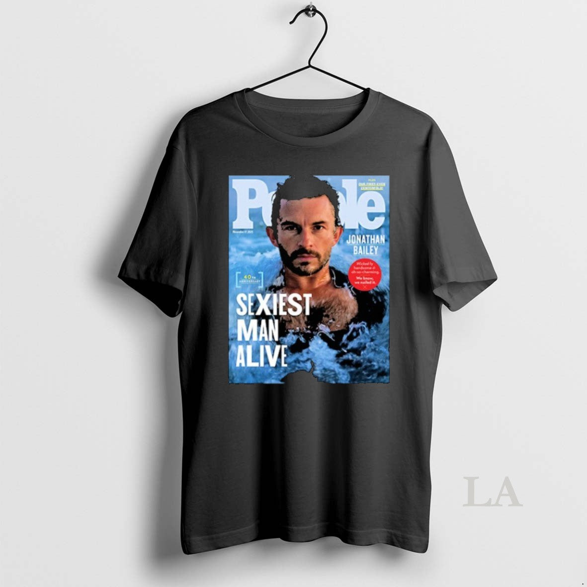 Original Jonathan Bailey Named Peoples Sexiest Man Alive Shirt Hoodie Sweatshirt | PurePodTees.com