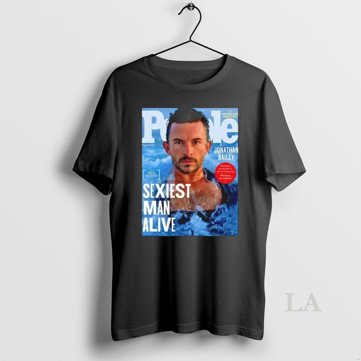 Original Jonathan Bailey Peoples Sexiest Man Alive 2025 Shirt Hoodie Sweatshirt | PurePodTees.com