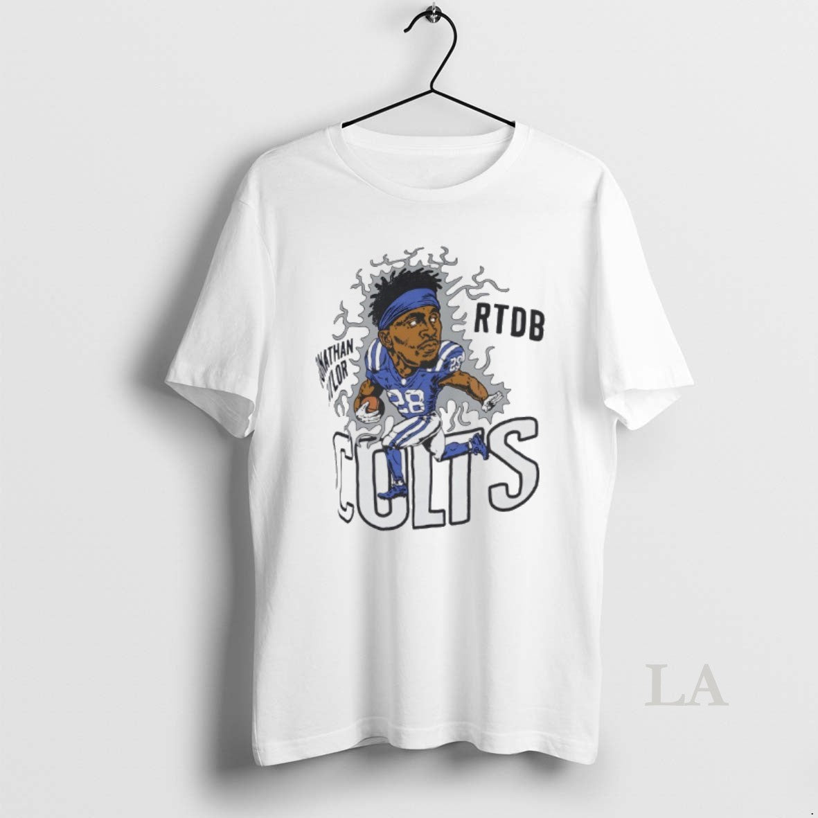 Original Jonathan Taylor Rtdb Indianapolis Colts Player Caricature Shirt Hoodie Sweatshirt | PurePodTees.com