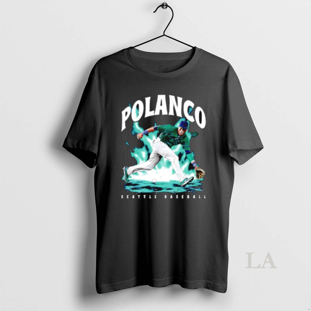 Original Jorge Polanco Seattle Mariners Aura Graphic