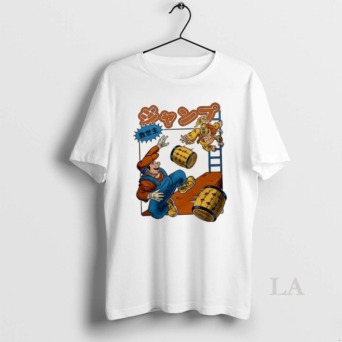 Original Jumping Savior Donkey Kong Rescue The Princess Shirt Hoodie Sweatshirt | PurePodTees.com