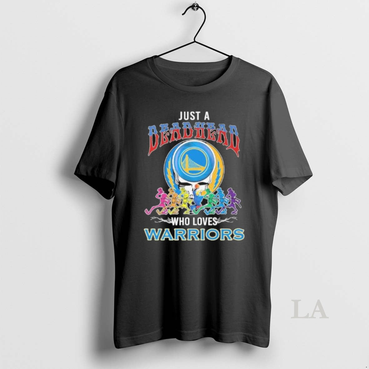 Original Just A Deadhead Who Loves Golden State Warriors Shirt Hoodie Sweatshirt | PurePodTees.com