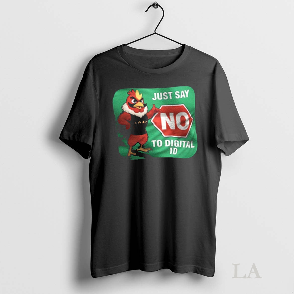 Original Just Say No To Digital Id Shirt Hoodie Sweatshirt | PurePodTees.com