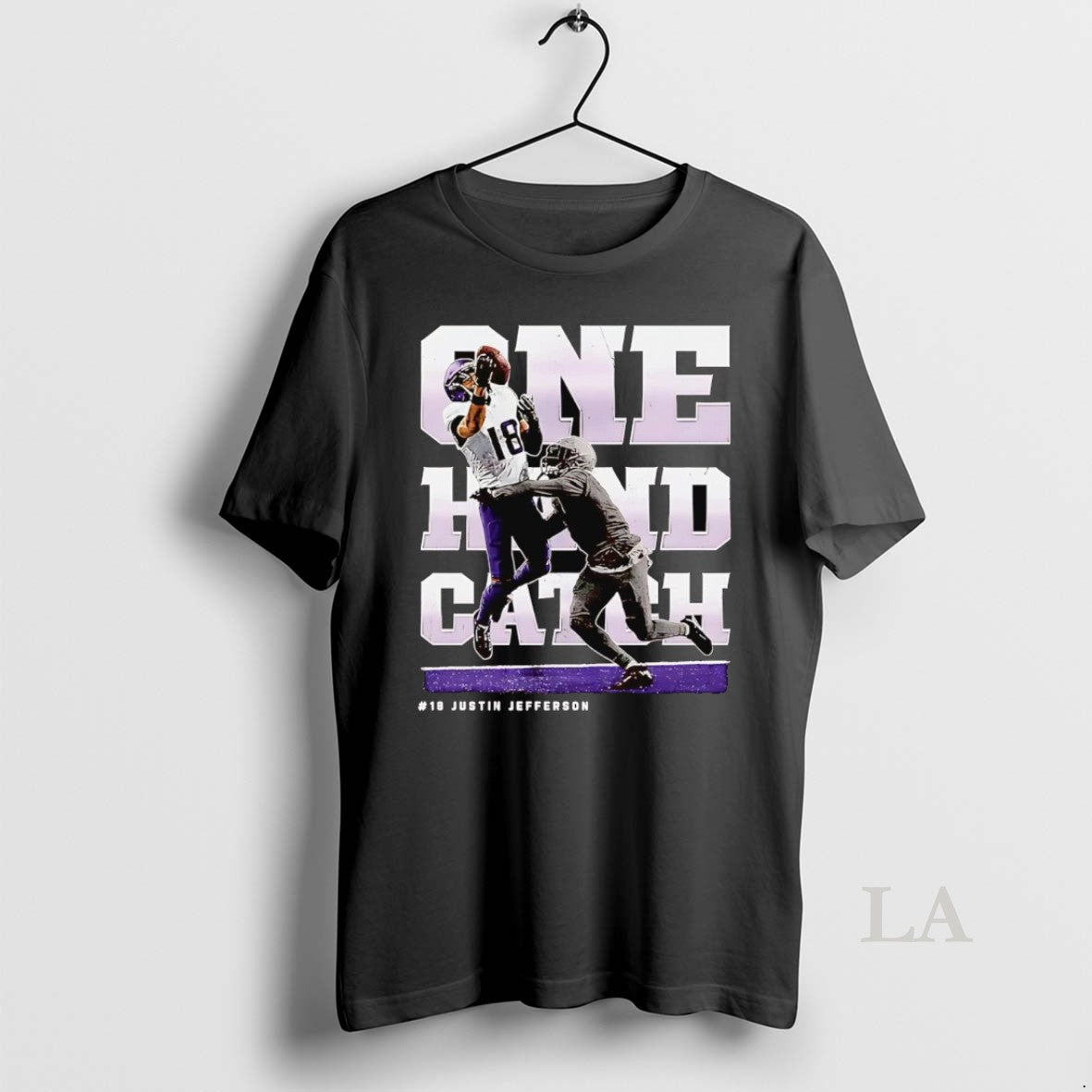 Original Justin Jefferson One Hand Catch Minnesota Vikings Shirt Hoodie Sweatshirt | PurePodTees.com