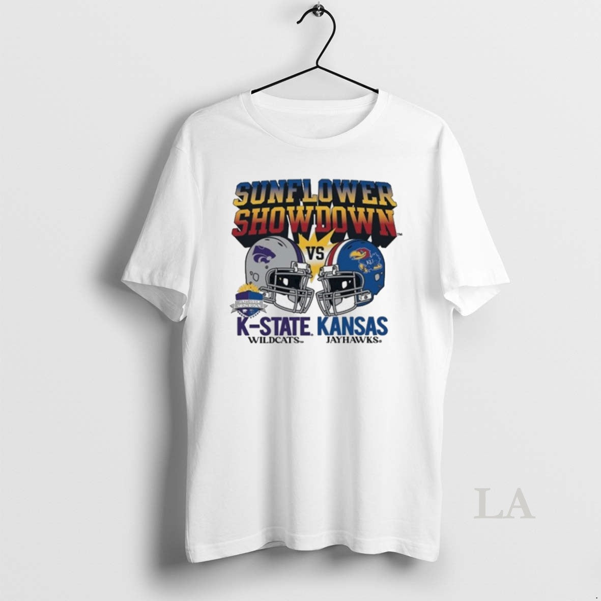 Original K State Wildcats Vs Kansas Jayhawks 134th Annual Sunflower Showdown Matchup Shirt Hoodie Sweatshirt