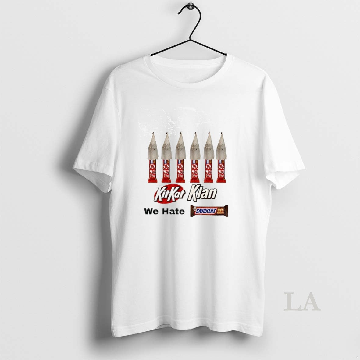 Original Kkk Kitkat Klan We Hate Snickers Meme Shirt Hoodie Sweatshirt | PurePodTees.com