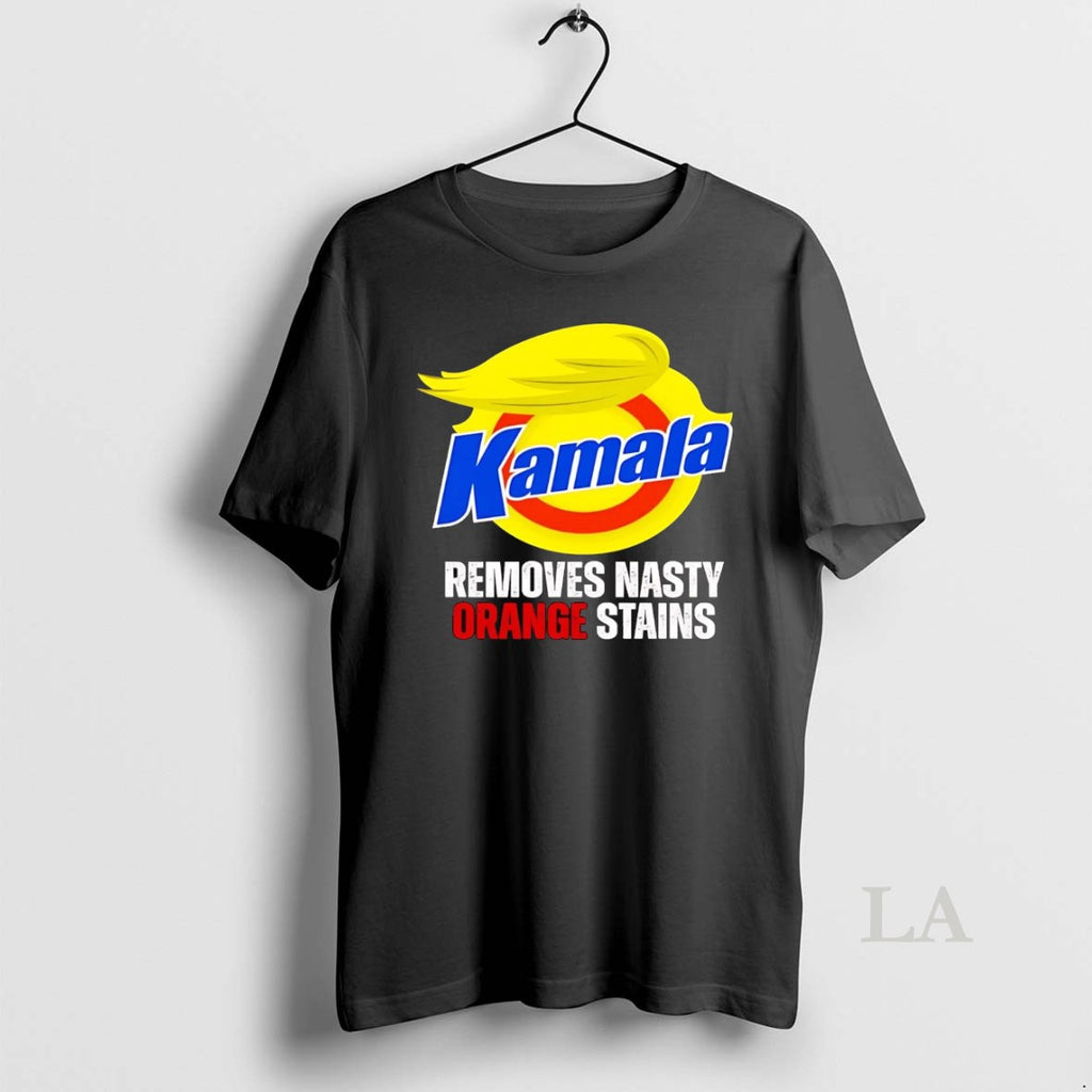 Original Kamala Removes Nasty Orange Stains Trump Shirt Hoodie Sweatshirt | PurePodTees.com