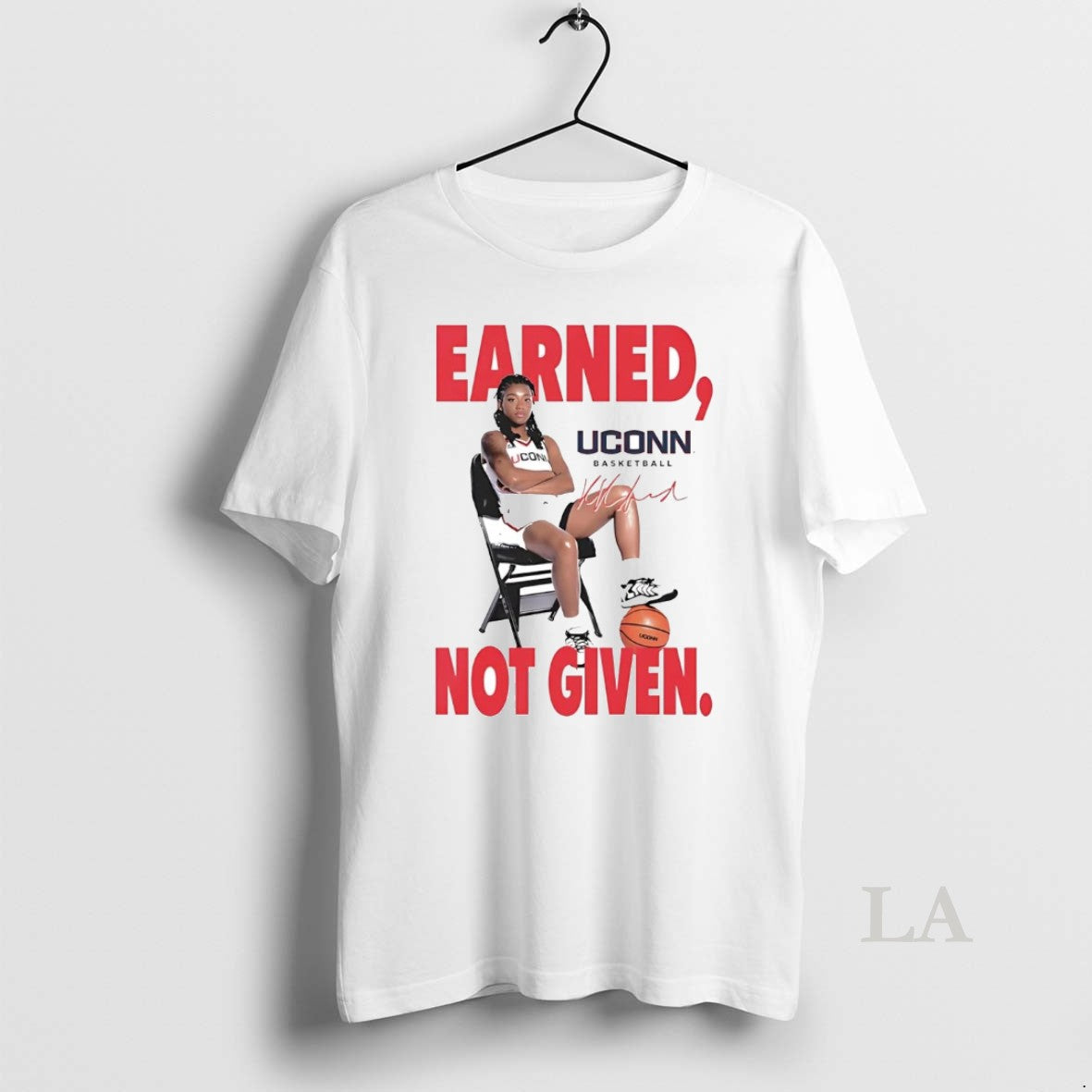 Original Kamorea Arnold Earned Not Given Uconn Huskies Shirt Hoodie Sweatshirt | PurePodTees.com