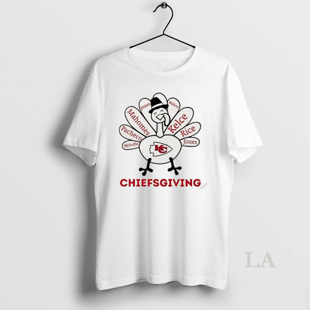 Original Kansas City Chiefs Turkey Chiefsgiving Thanksgiving With Heroes Shirt Hoodie Sweatshirt | PurePodTees.com