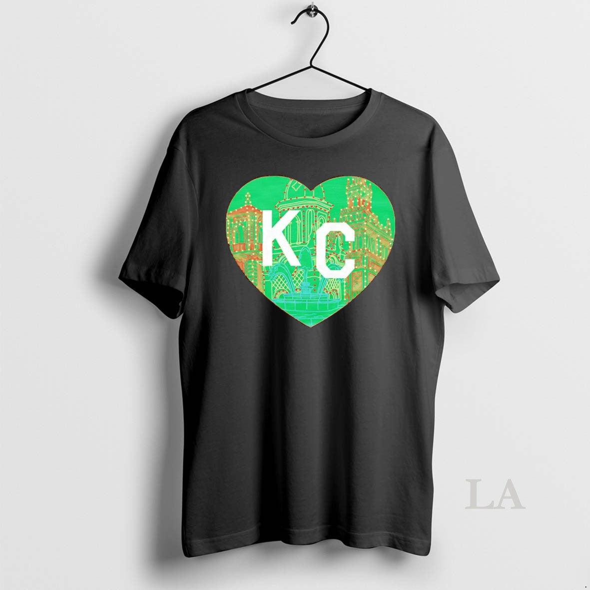 Original Kansas City Heart Plaza Lights Christmas Shirt Hoodie Sweatshirt | PurePodTees.com