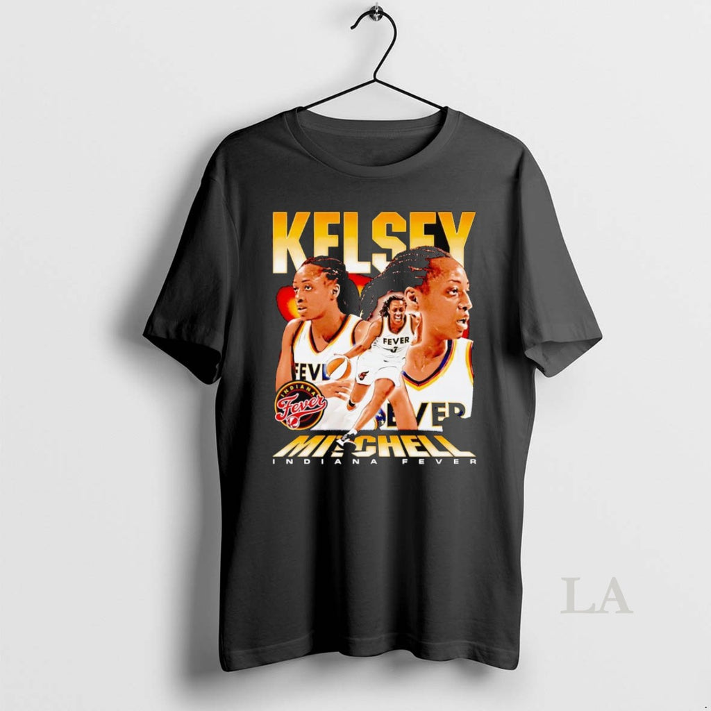 Original Kelsey Mitchell Triple Player Indiana Fever