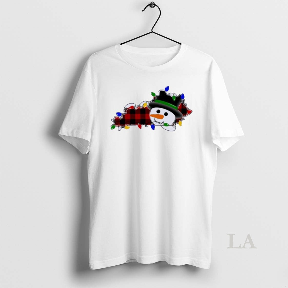 Original Kentucky Snowman And Lights Christmas Shirt Hoodie Sweatshirt | PurePodTees.com