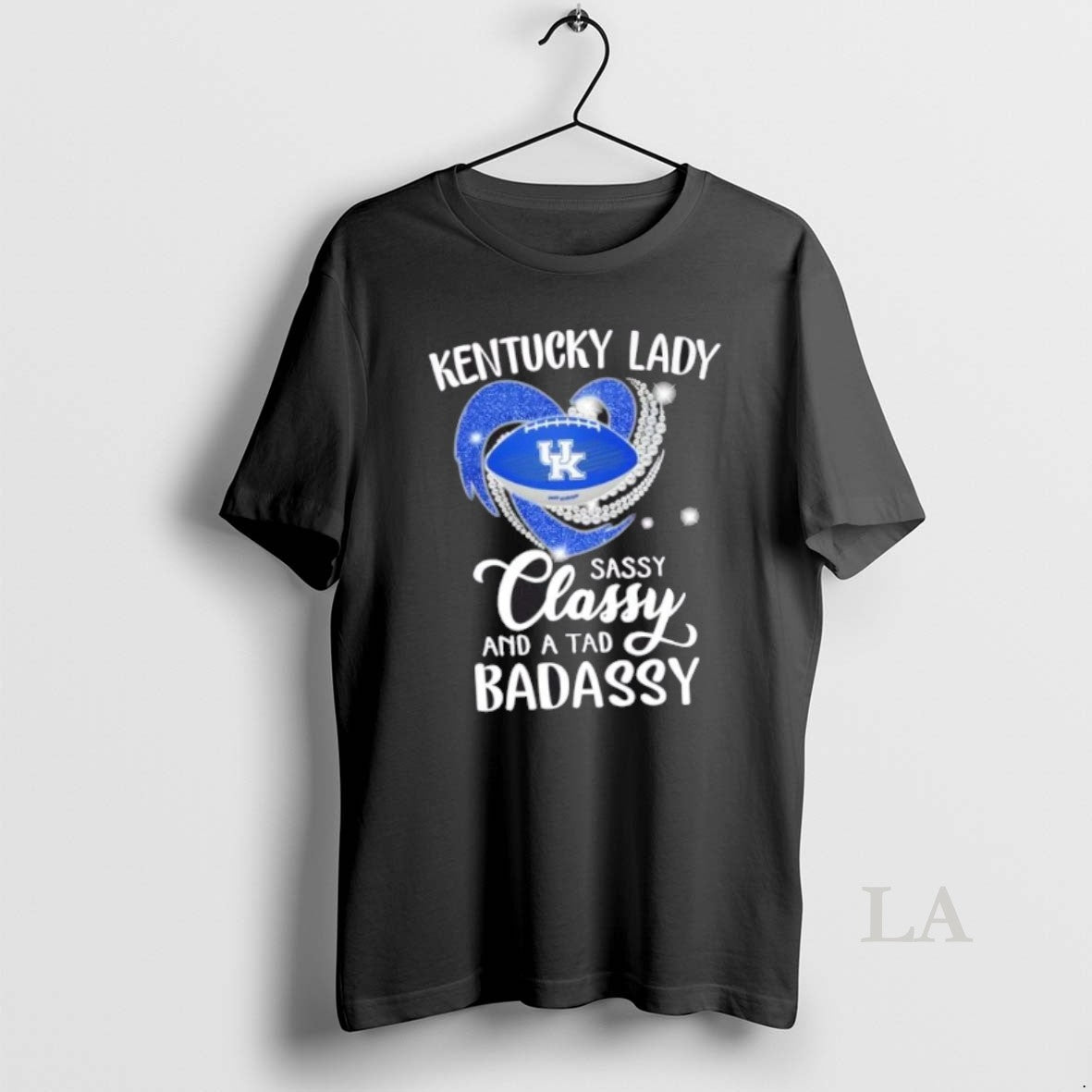 Original Kentucky Wildcats Lady Sassy Classy And A Tad Badassy Diamond Heart Shirt Hoodie Sweatshirt | PurePodTees.com