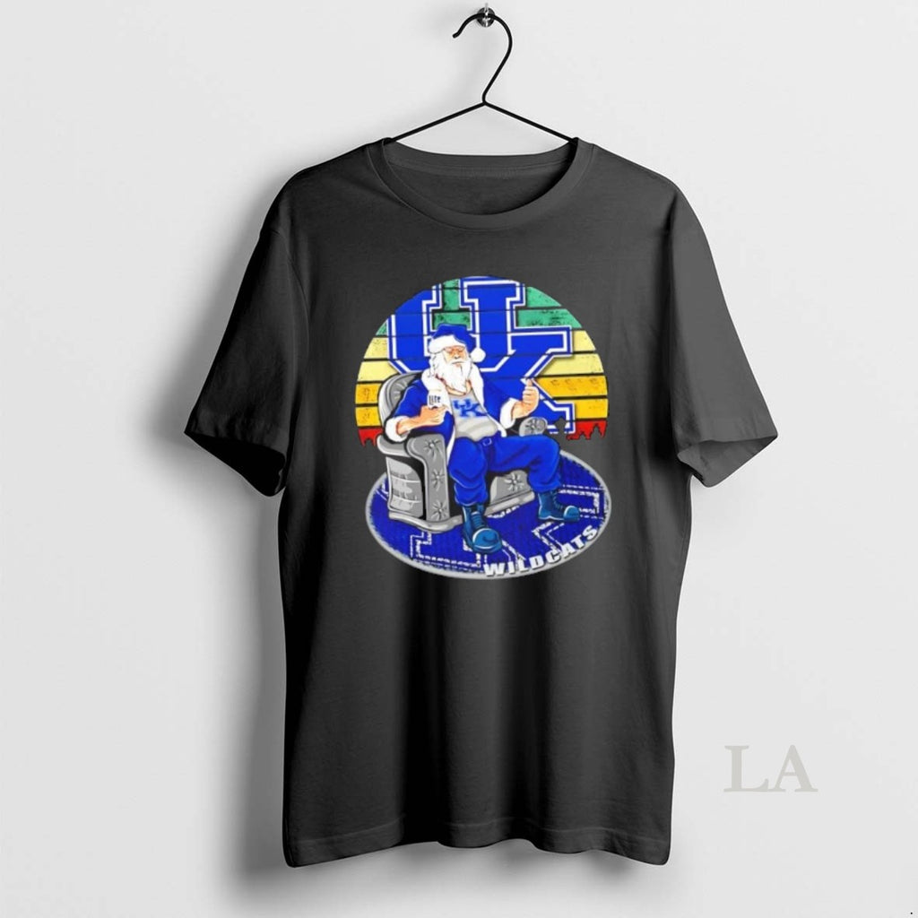 Original Kentucky Wildcats X Santa Claus Christmas Vintage Shirt Hoodie Sweatshirt | PurePodTees.com