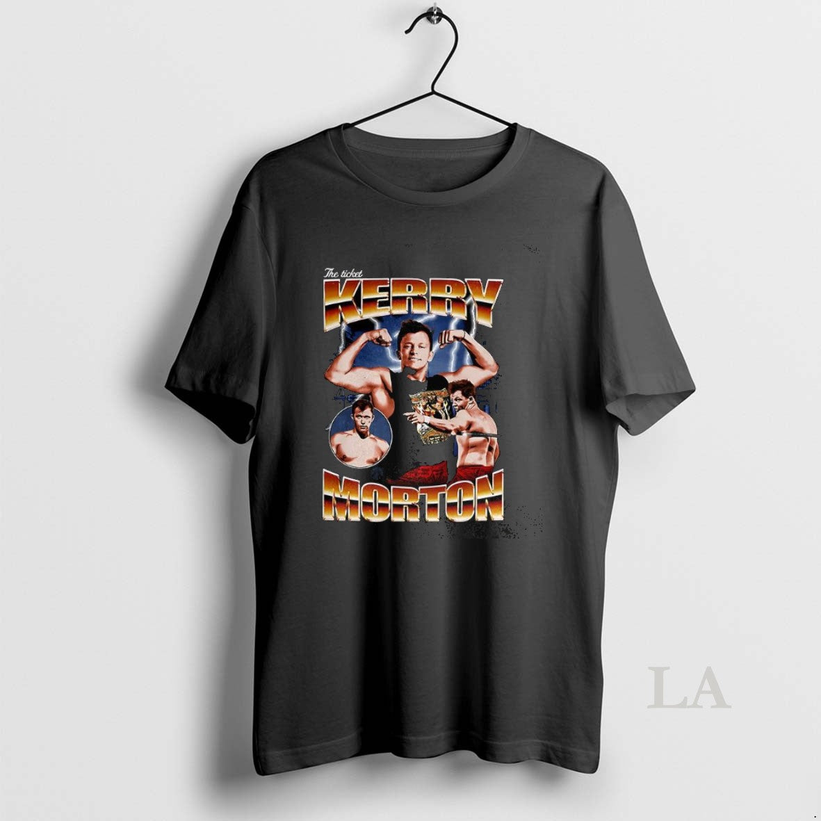Original Kerry Morton Wrestler The Ticket Retro Shirt Hoodie Sweatshirt | PurePodTees.com