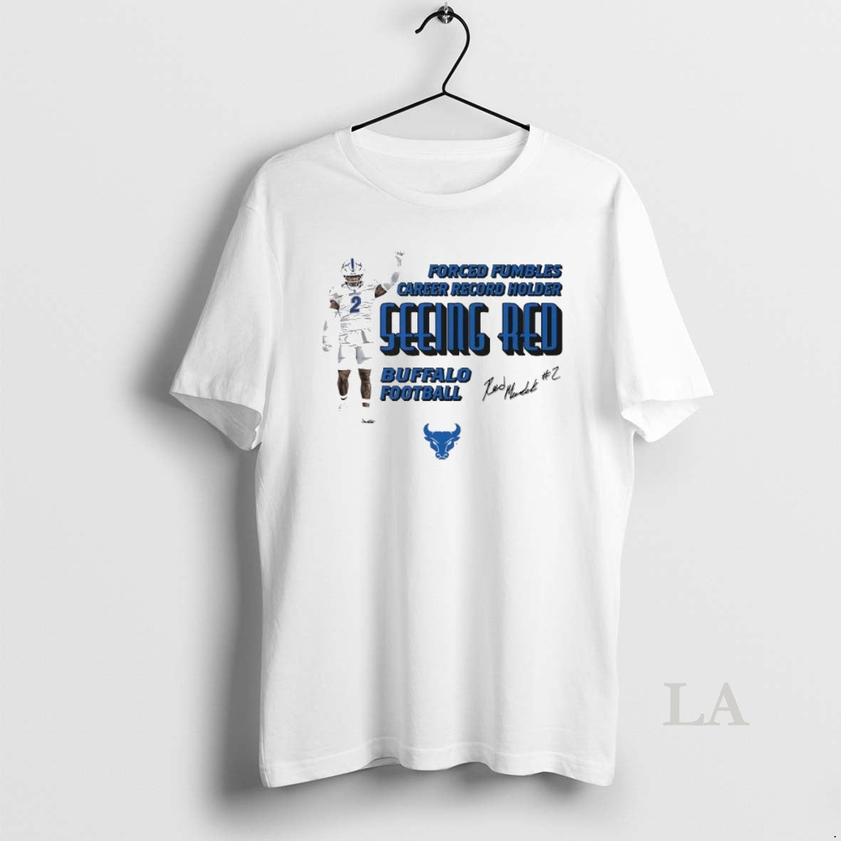 Original Khalil Murdock Seeing Red Forced Fumbles Record Career Record Holder Shirt Hoodie Sweatshirt | PurePodTees.com