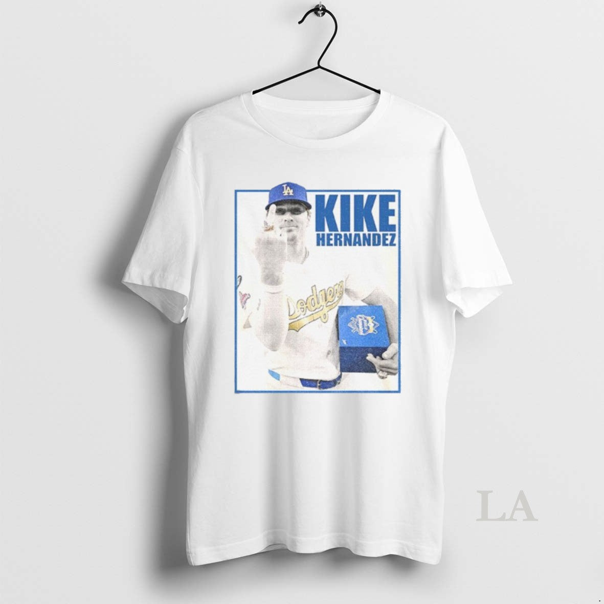 Original Kike Hernandez Funny Middle Finger Vintage Shirt Hoodie Sweatshirt | PurePodTees.com