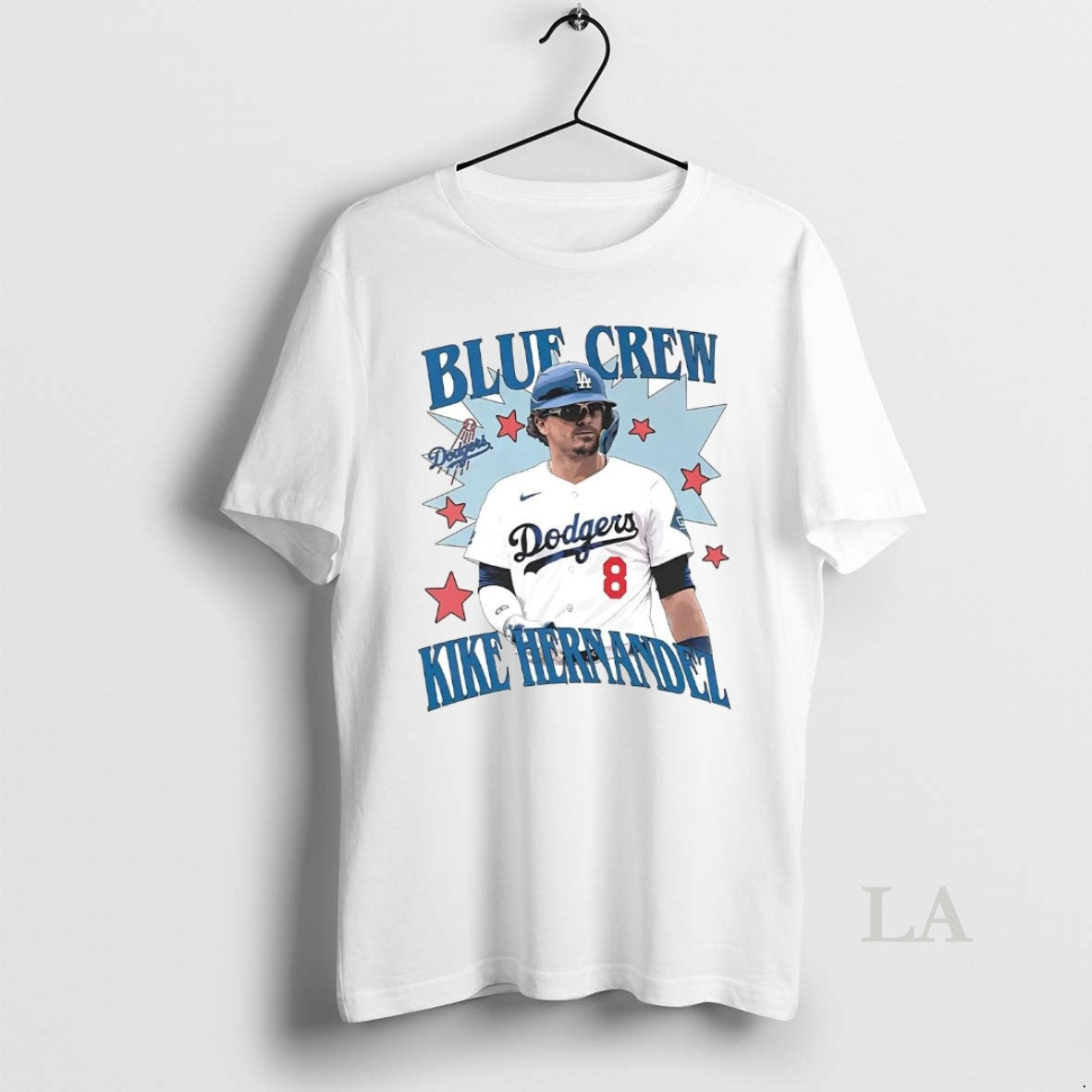 Original Kike Hernandez Blue Crew Dodgers Shirt Hoodie Sweatshirt | PurePodTees.com
