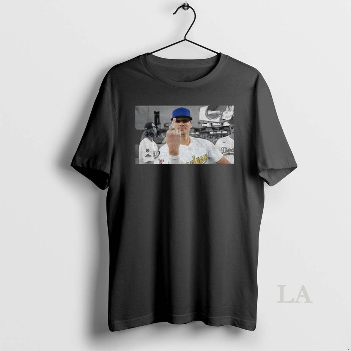 Original Kike Hernandez Funny Middle Finger Los Angeles Dodgers Baseball Championship Game Day 2025 Shirt Hoodie Sweatshirt