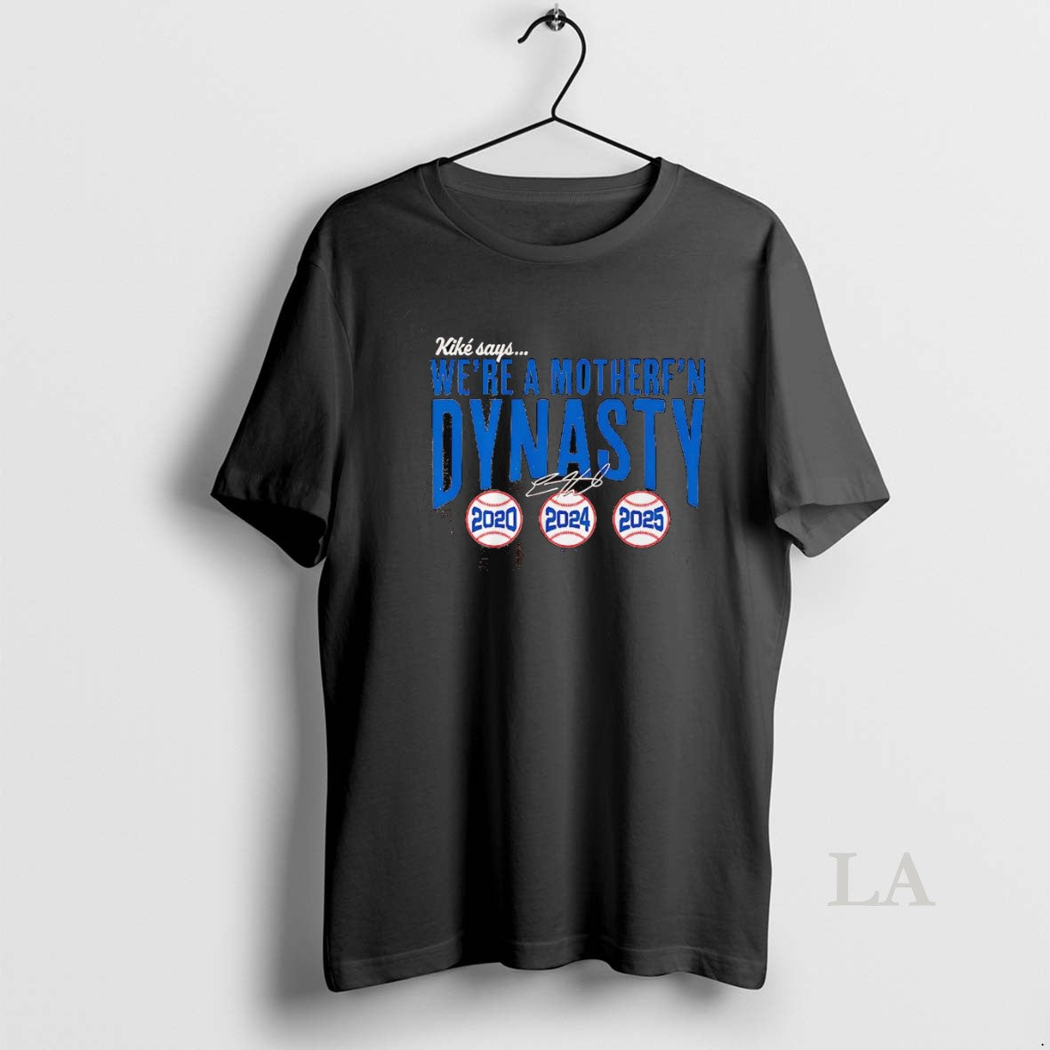 Original Kike Hernandez Were A Motherfucking Dynasty La Dodgers Shirt Hoodie Sweatshirt | PurePodTees.com