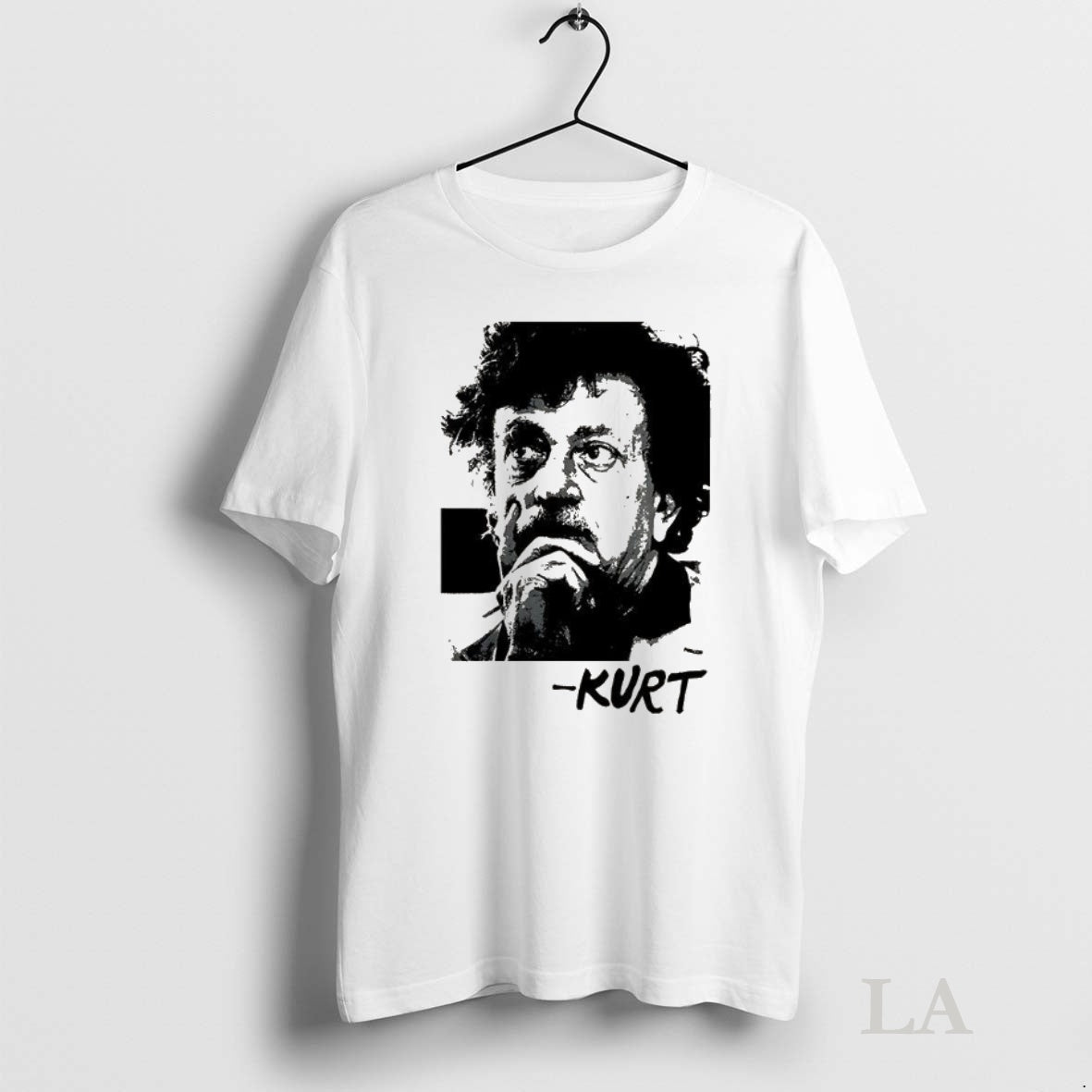 Original Kurt Vonnegut Portrait Tribute Retro Shirt Hoodie Sweatshirt | PurePodTees.com