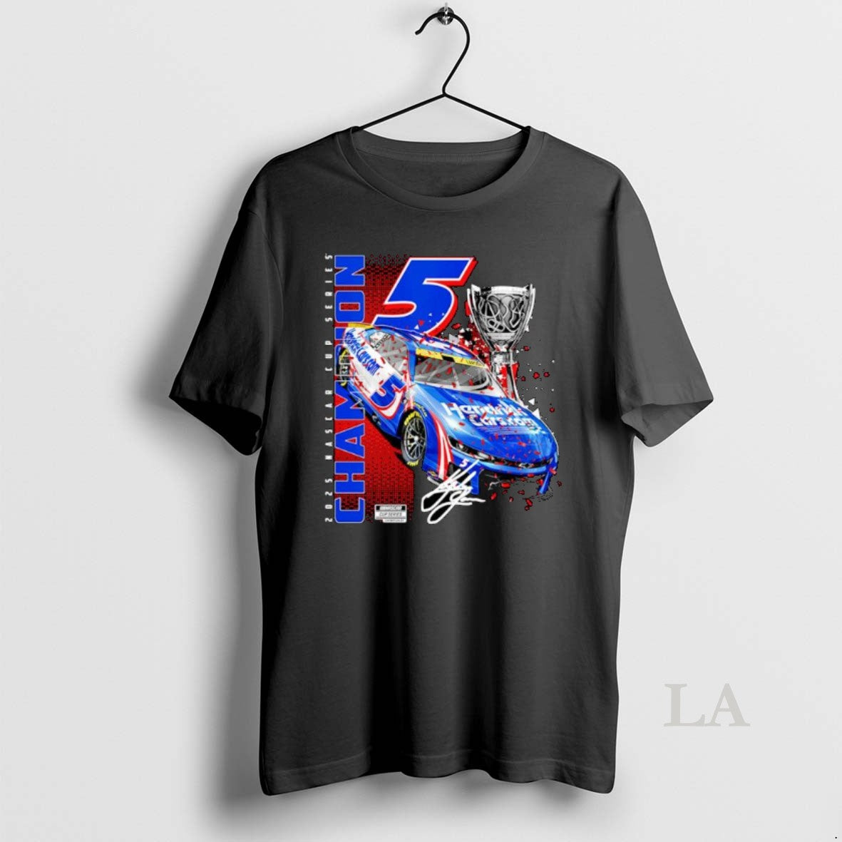 Original Kyle Larson Hendrick Motorsports Team Collection 2025 Nascar Cup Series Champion Car Ornaments Shirt Hoodie...