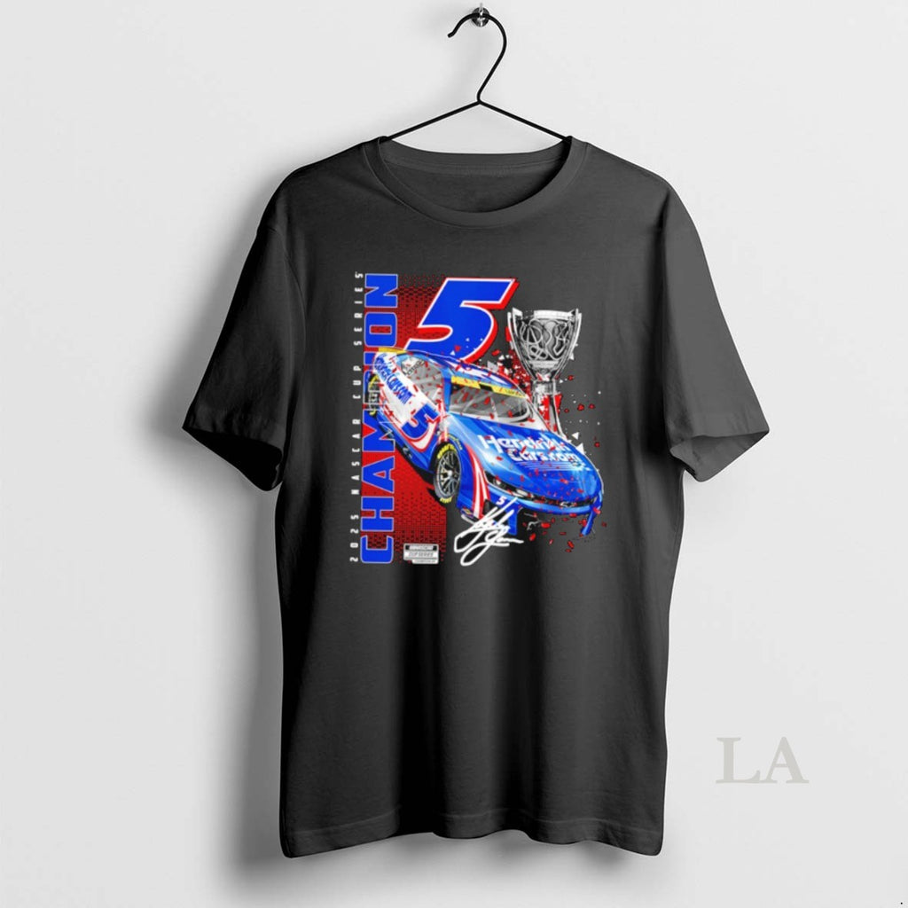 Original Kyle Larson Hendrick Motorsports Team Collection 2025 Nascar Cup Series Champion Car Shirt Hoodie Sweatshirt
