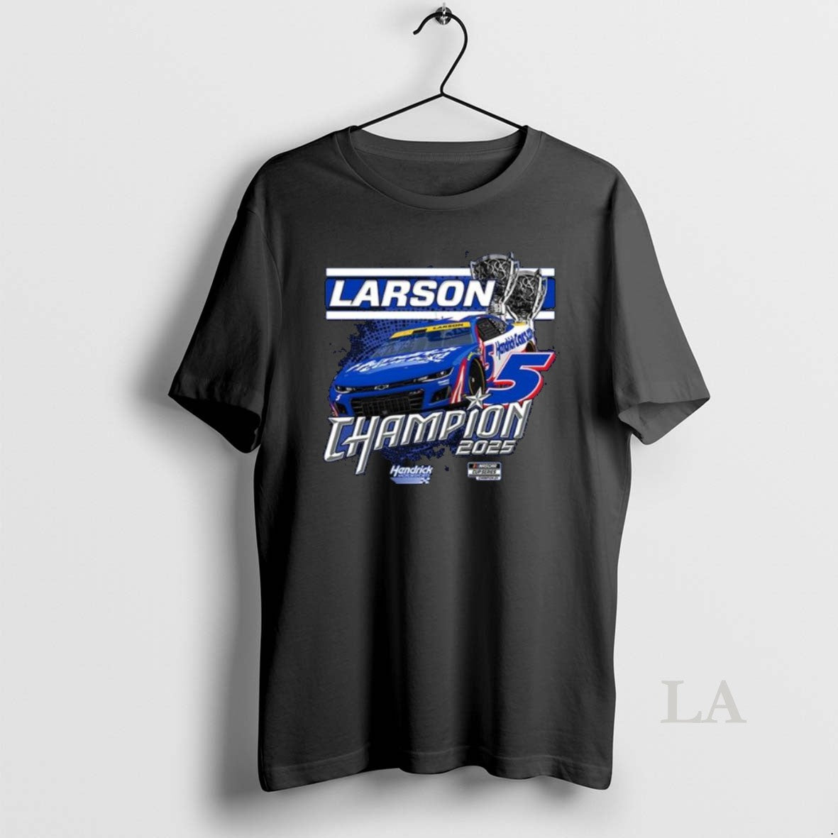 Original Kyle Larson Hendrick Motorsports Team Collection 2025 Nascar Cup Series Champion Long Sleve Shirt Hoodie Sweatshirt