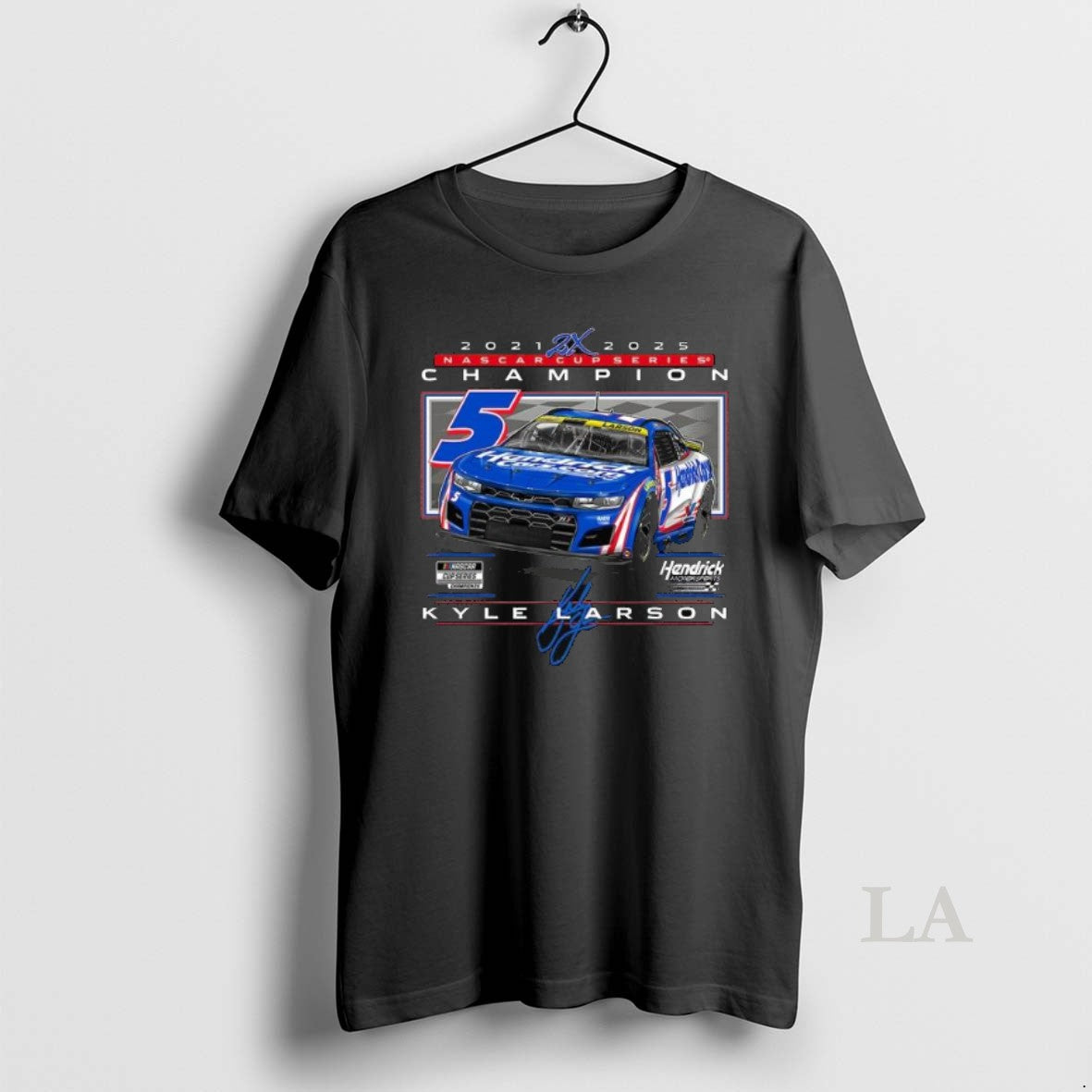 Original Kyle Larson Hendrick Motorsports Team Collection Two Time Nascar Cup Series Champion Car Long Shirt Hoodie...