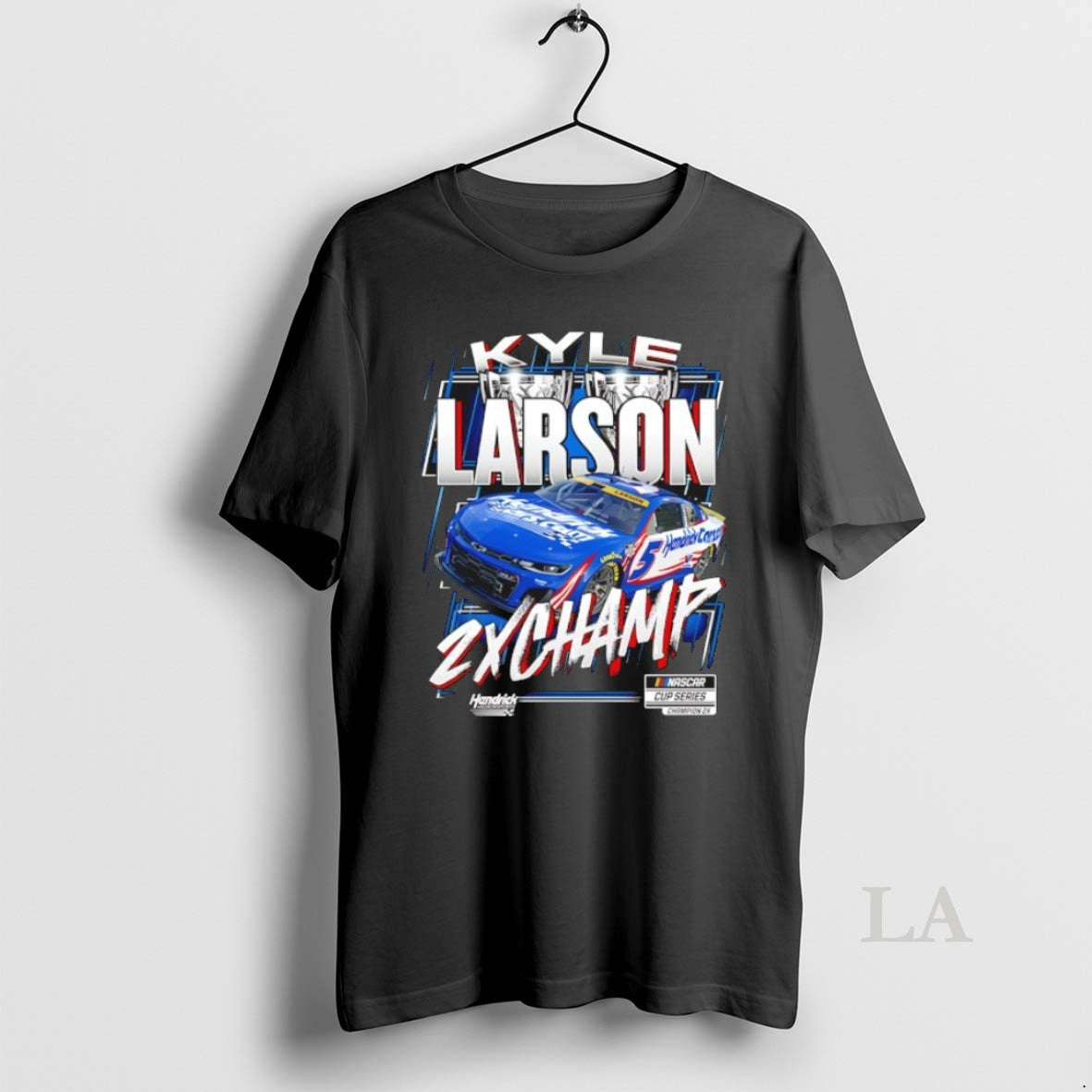 Original Kyle Larson Hendrick Motorsports Two Time Nascar Cup Series Champion Trophy Shirt Hoodie Sweatshirt