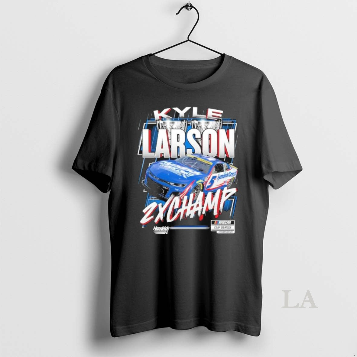 Original Kyle Larson Two Time Nascar Cup Series Champion Shirt Hoodie Sweatshirt | PurePodTees.com