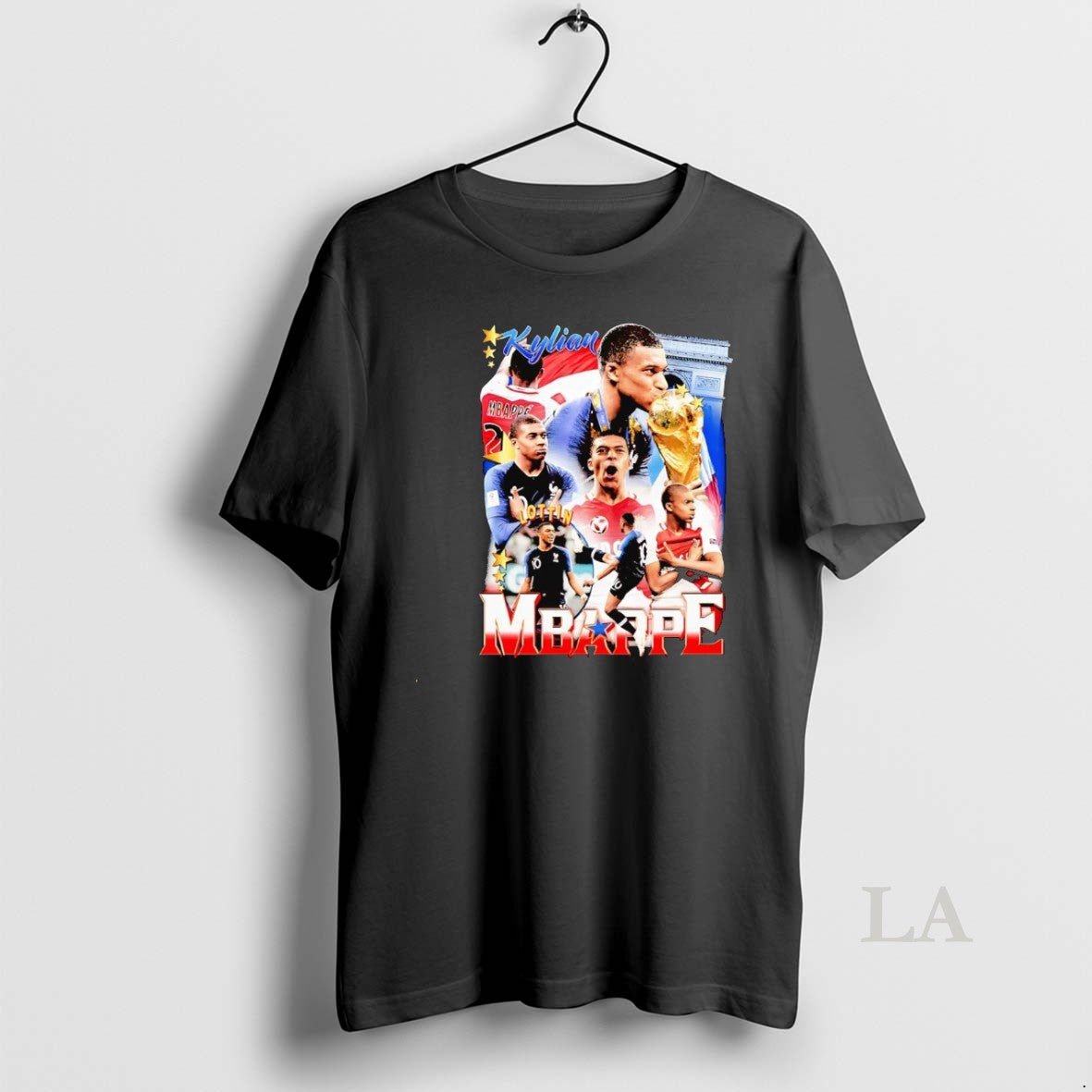 Original Kylian Mbappe Lottin Trophy Picture Collage Shirt Hoodie Sweatshirt | PurePodTees.com