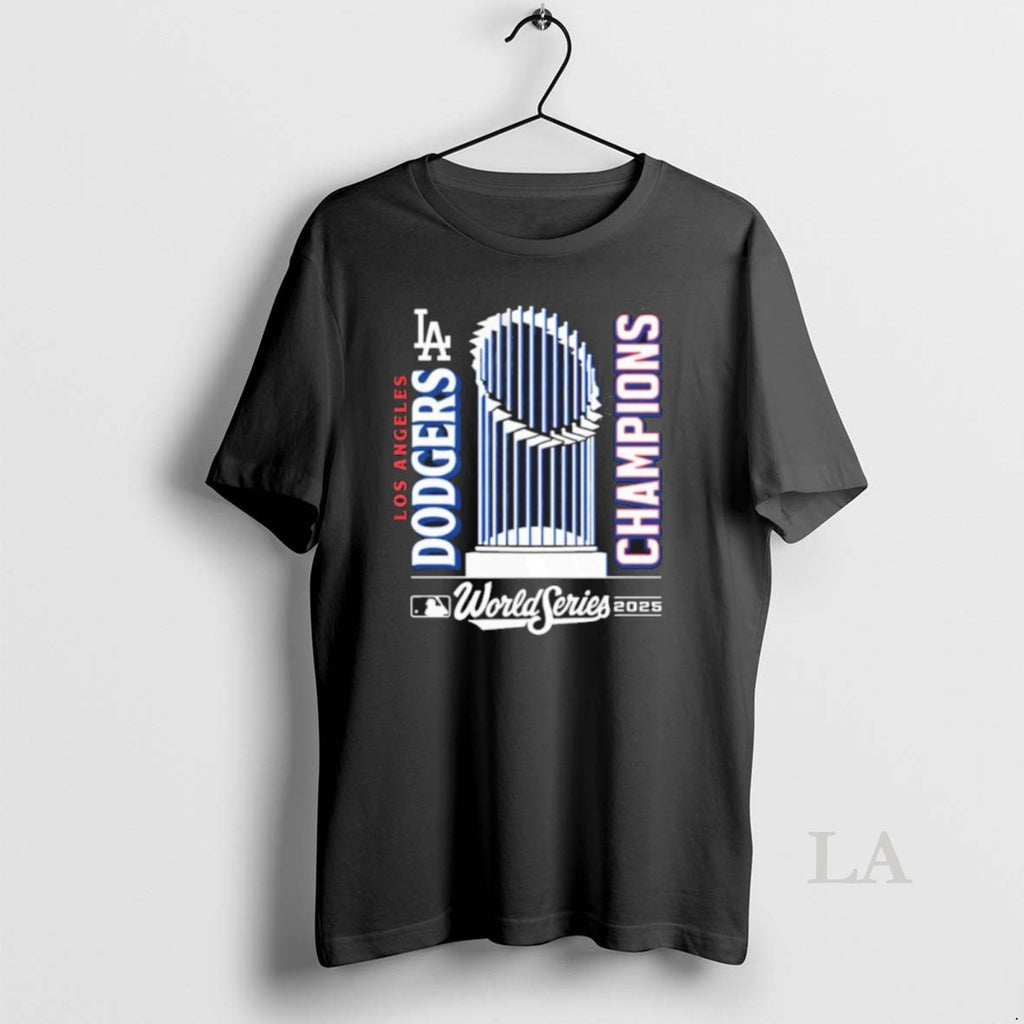 Original La Dodgers 2025 World Series Champions Cup Shirt Hoodie Sweatshirt | PurePodTees.com