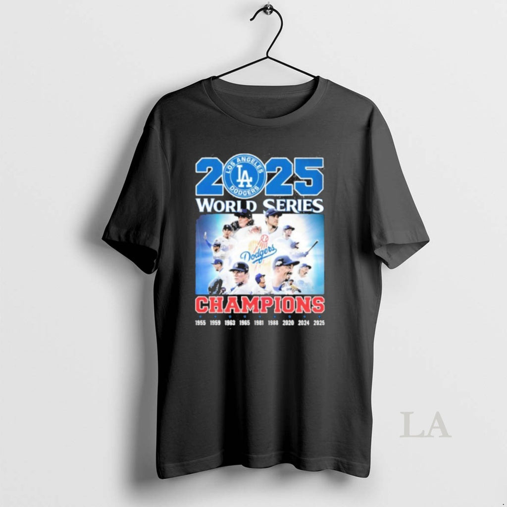 Original La Dodgers 2025 World Series Champions Shirt Hoodie Sweatshirt | PurePodTees.com