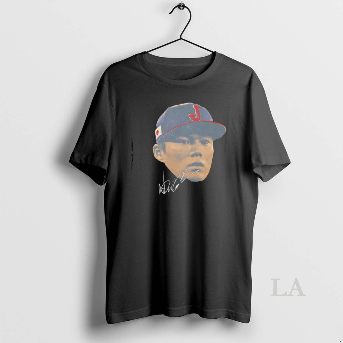 Original La Dodgers Yoshinobu Yamamoto Big Head Mvp Signature Shirt Hoodie Sweatshirt | PurePodTees.com