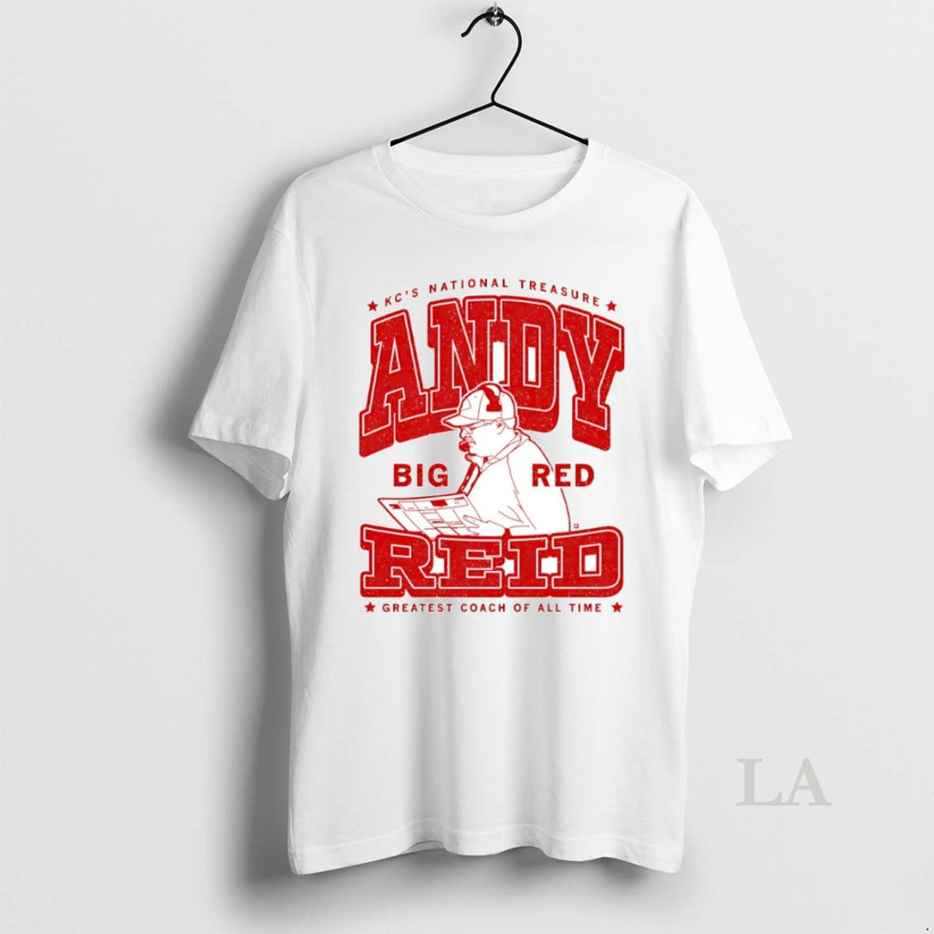 Original Lcs National Treasure Andy Reid Big Red Circle Shirt Hoodie Sweatshirt | PurePodTees.com