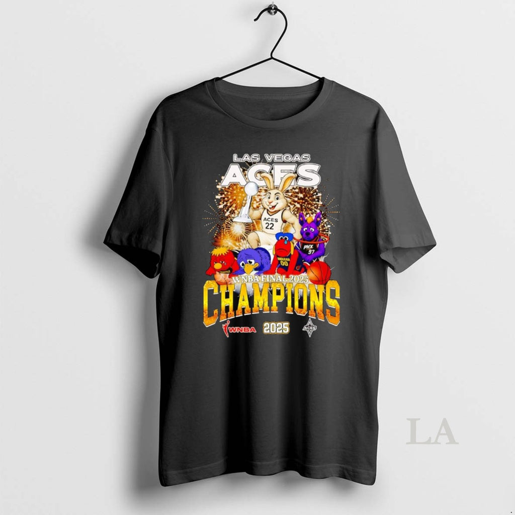 Original Las Vegas Aves 2025 Wnba Final Champions Mascot Shirt Hoodie Sweatshirt | PurePodTees.com