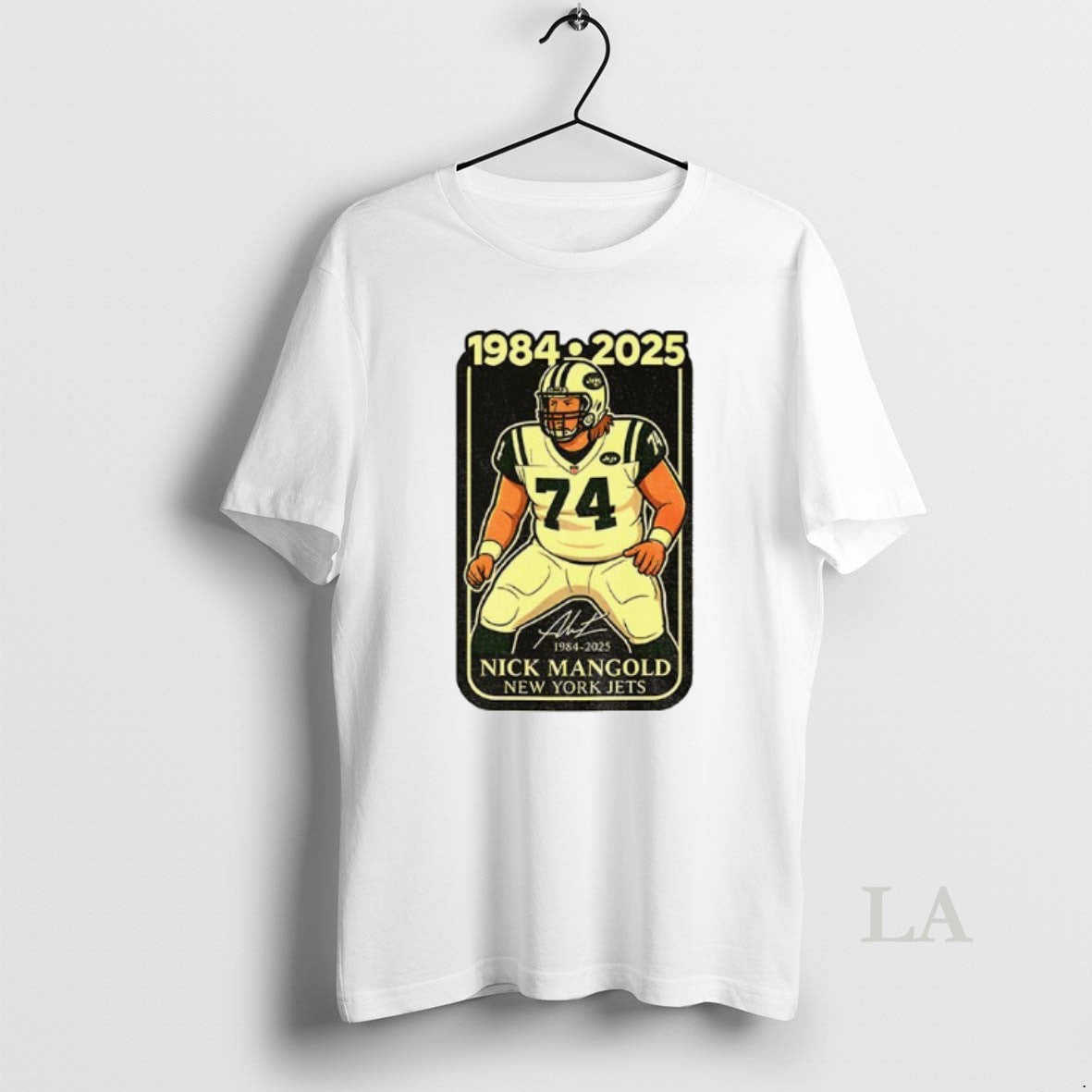 Original Legend Nick Mangold New York Jets Tribute Signature 1984 2025 Shirt Hoodie Sweatshirt | PurePodTees.com