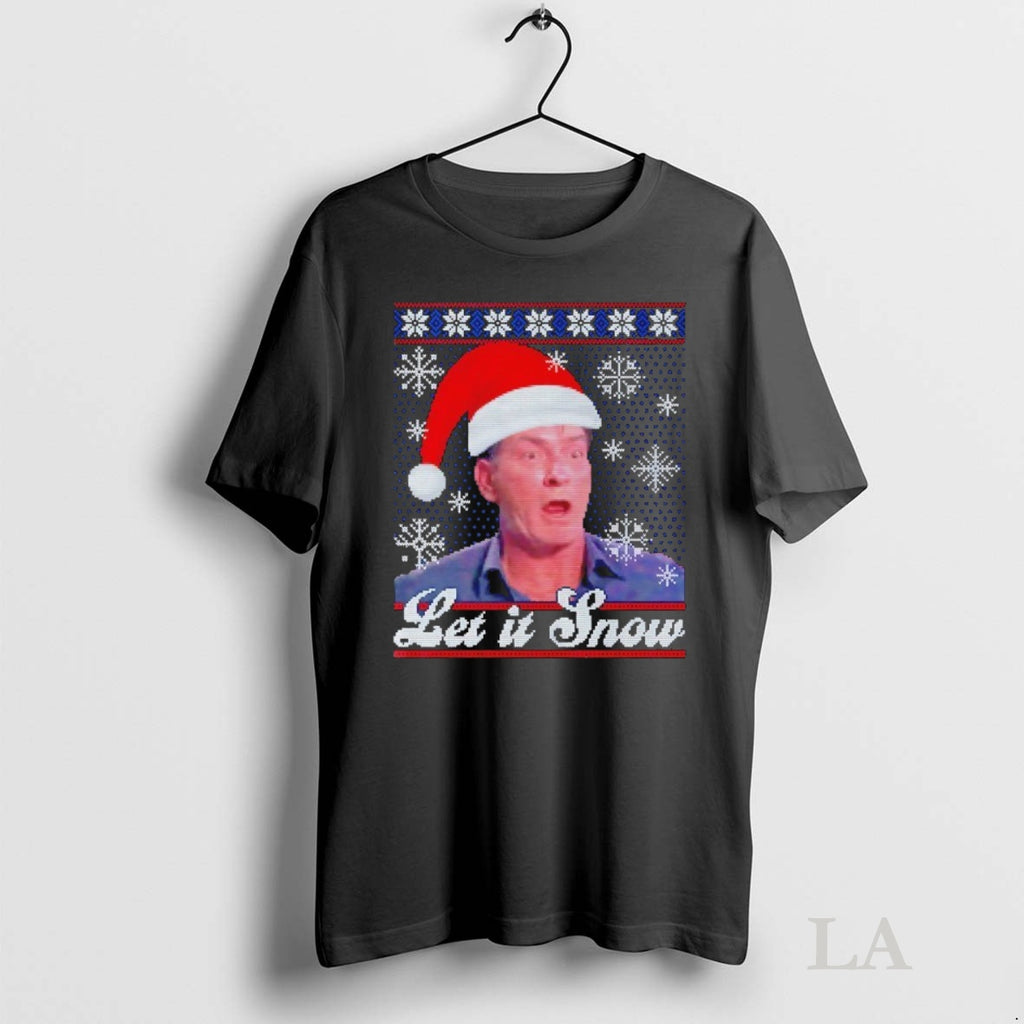 Original Let It Snow Ugly Christmas Shirt Hoodie Sweatshirt | PurePodTees.com
