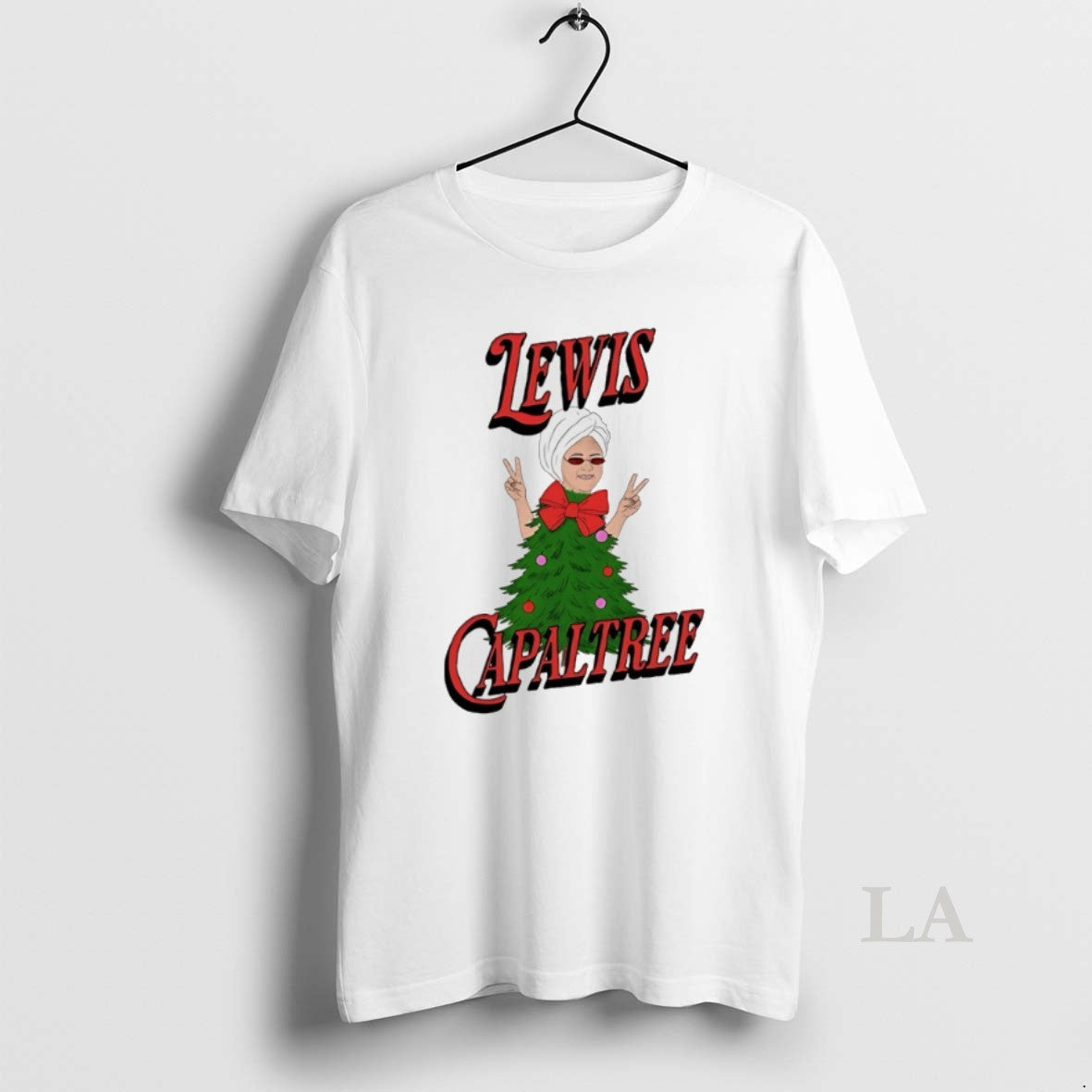 Original Lewis Capaltree Christmas Tree Shirt Hoodie Sweatshirt | PurePodTees.com