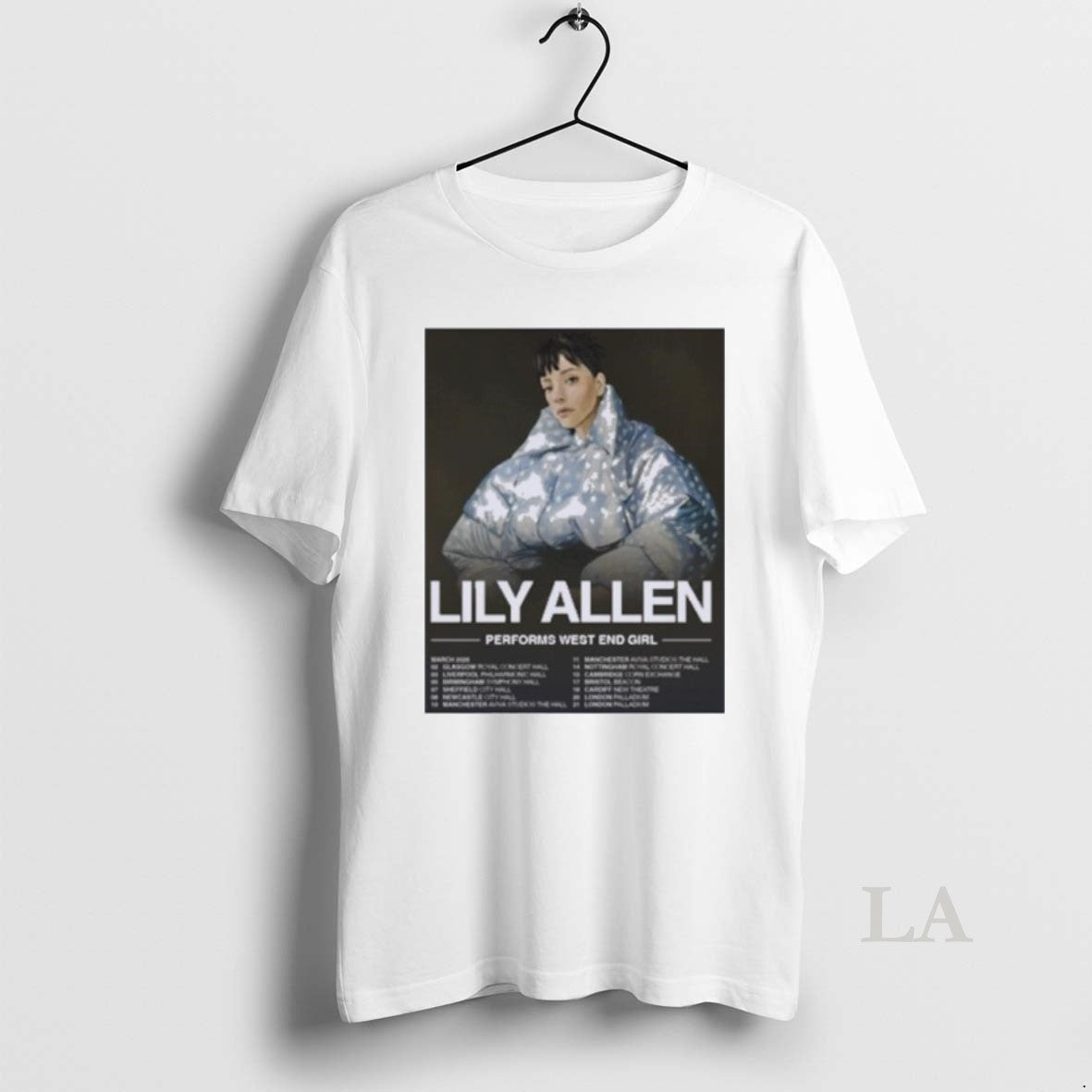 Original Lily Allen West End Girl Tour 2026 Shirt Hoodie Sweatshirt | PurePodTees.com