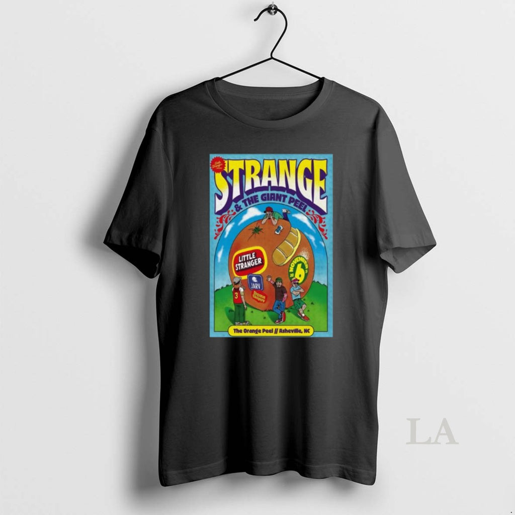 Original Little Stranger The Orange Peel Asheville Nc Nov 6 2025 Long Sleve Shirt Hoodie Sweatshirt | PurePodTees.com
