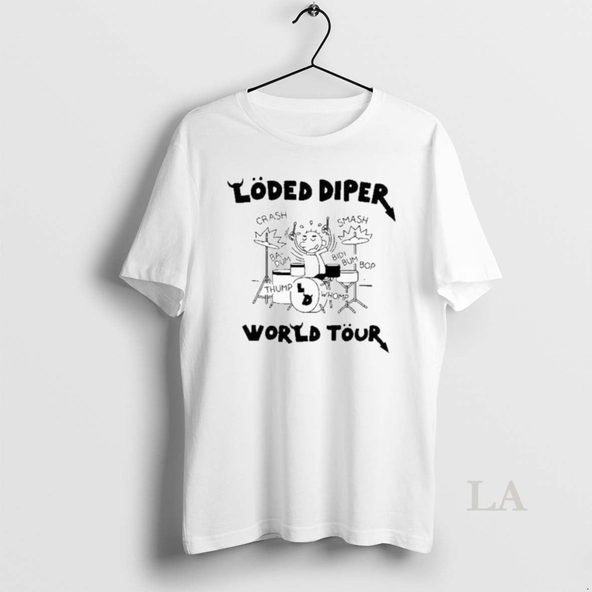 Original Loded Diper World Tour Shirt Hoodie Sweatshirt | PurePodTees.com