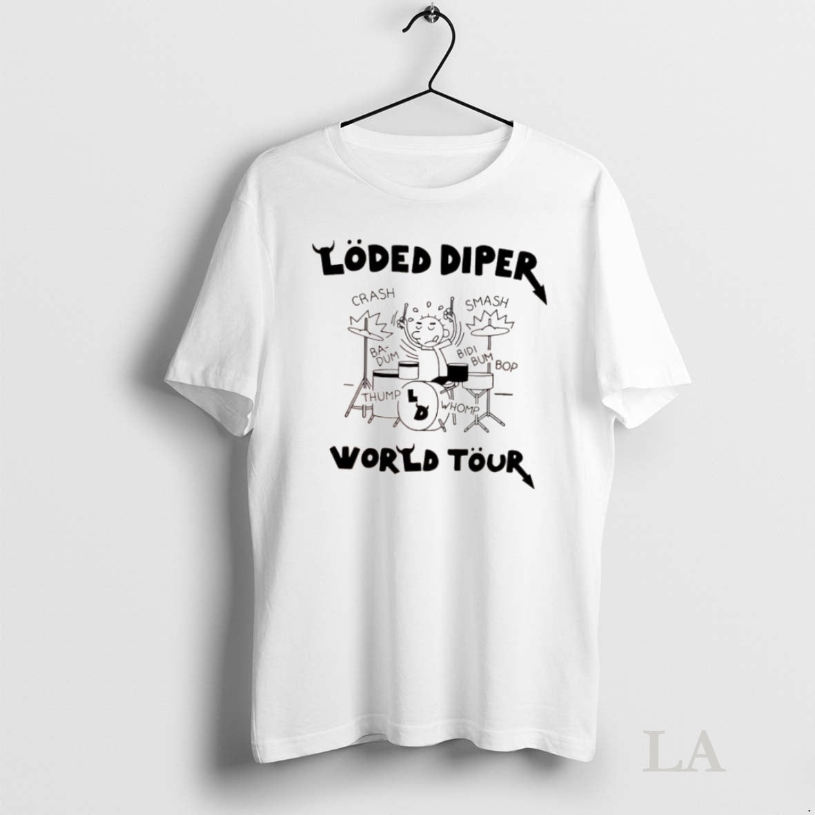Original Loded Diper World Tour Thump Whomp Shirt Hoodie Sweatshirt | PurePodTees.com