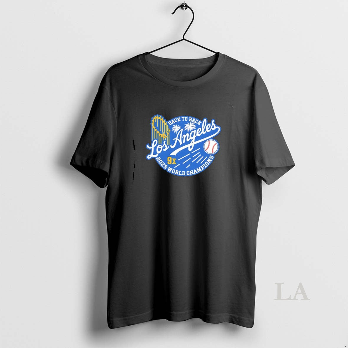 Original Los Angeles Baseball Back To Back 2025 World 9x Champions Shirt Hoodie Sweatshirt | PurePodTees.com