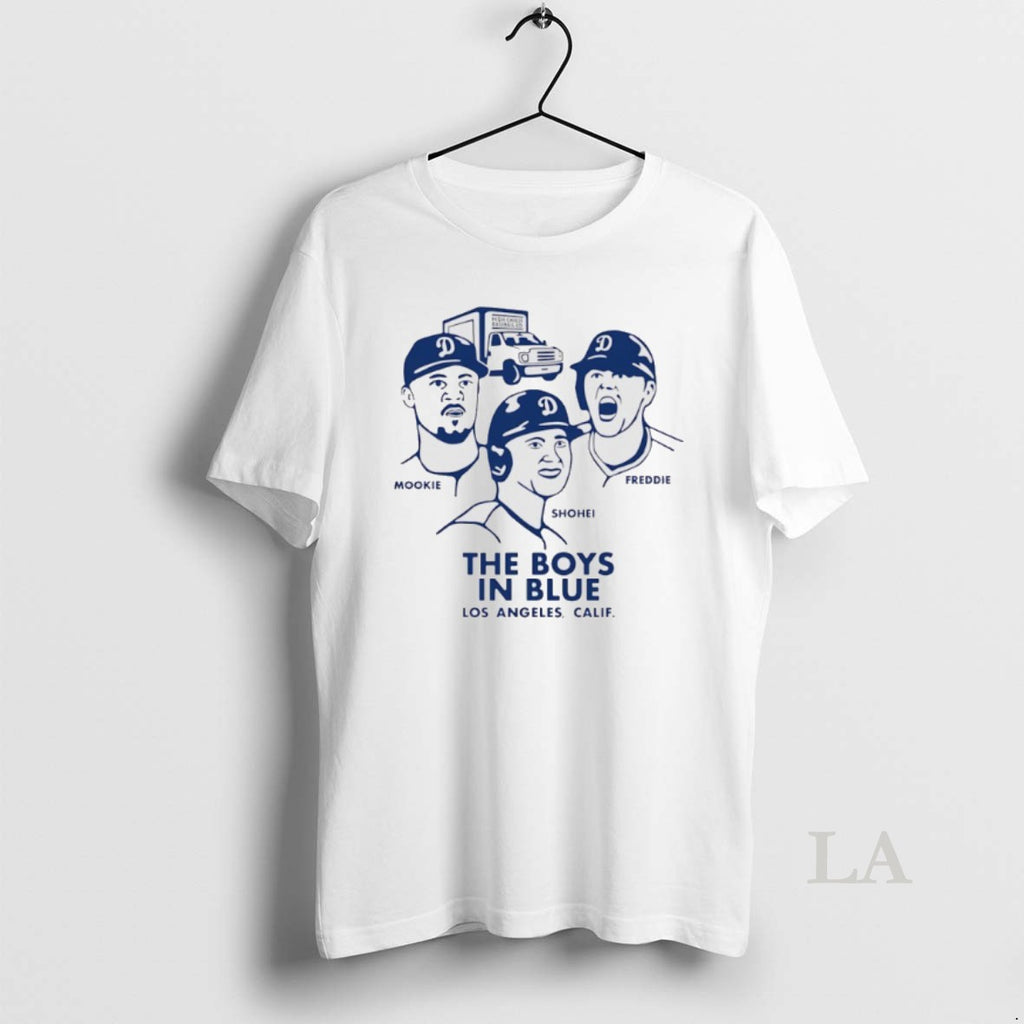 Original Los Angeles Dodegrs The Boys In Blue Shirt Hoodie Sweatshirt | PurePodTees.com