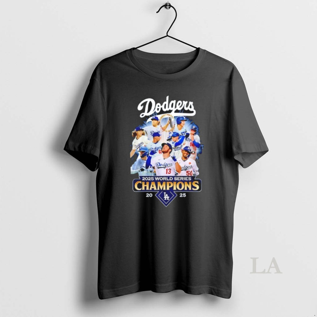 Original Los Angeles Dodger 2025 World Series Champions All Team Shirt Hoodie Sweatshirt | PurePodTees.com